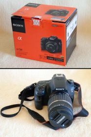 Lustrzanka Sony Alfa A58 + 2 obiektywy