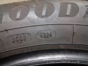 Jak nowe opony Goodyear 215/55/17 rocznik 2024 Cena...