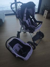 Wózek spacerówka +nosidelko