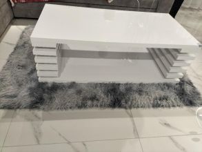 Sprzedam ławę białą w połysku i ekspres do kawy