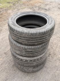 Komplet 4 Opon Używanych - 225/55 R17, 215/55 R17