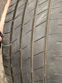 Komplet 4 Opon Używanych - 225/55 R17, 215/55 R17