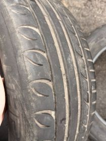 Komplet 4 Opon Używanych - 225/55 R17, 215/55 R17