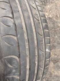 Komplet 4 Opon Używanych - 225/55 R17, 215/55 R17