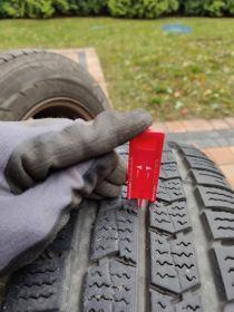 Felgi stalowe z oponami zimowymi Peugeot boxer2007