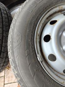 Felgi stalowe z oponami zimowymi Peugeot boxer2007