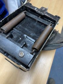 Siedzenie pasażera motocyklowe zabytkowe