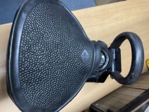 Siedzenie pasażera motocyklowe zabytkowe