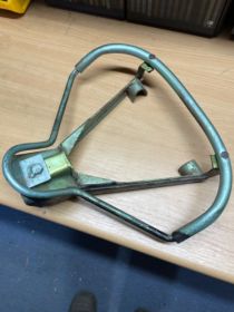 Siedzenie pasażera motocyklowe zabytkowe