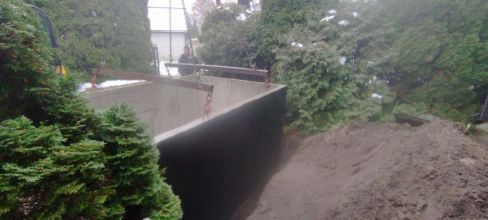 Zbiornik betonowy na gnojowicę