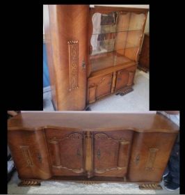 Meble dębowe antyk vintage