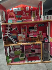 Mega Domek z mebelkami