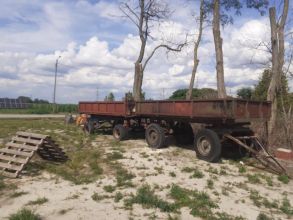 Przyczepa wywrotka D 47 D 354t d732 hl ifa brandys...