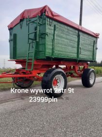 Przyczepa wywrotka D 47 D 354t d732 hl ifa brandys...