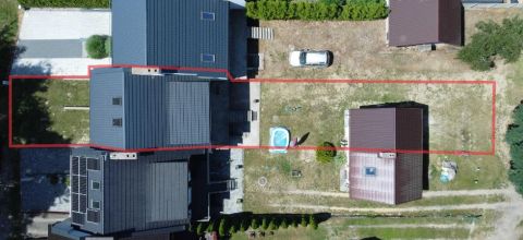 Segment w ścianie lasu tuż przy granicy m. Turku!