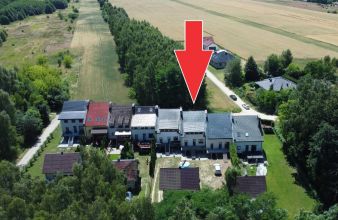 Segment w ścianie lasu tuż przy granicy m. Turku!