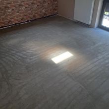 Frezowanie w betonie pod ogrzewanie podłogowe