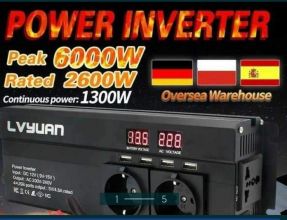 Przetwornica inwerter 12v na 230 Nowa