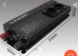 Przetwornica inwerter 12v na 230 Nowa