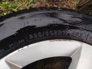 Koła 17 Peugot Nowe opony wielosezonowe