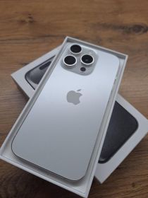 Iphone 15 pro white titanum 128gb 89%