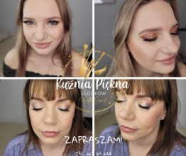 Makijaż, henna pudrowa, laminacja i przedłużanie rzęs !