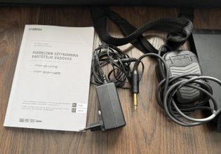 Zestaw Keyboard YAMAHA PSR-E473 w bardzo dobrym stanie