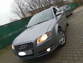 Audi/A4/2.0/TDI/Quatrro/Ładna/Zarejestr/