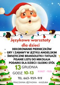 Warsztaty językowe dla dzieci