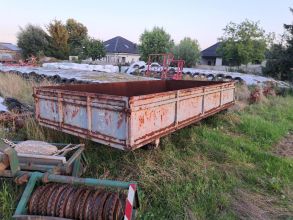 Zabudowa przyczepy 4.6mx2.4m wywrot 3 strony z...