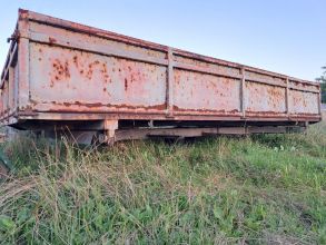 Zabudowa przyczepy 4.6mx2.4m wywrot 3 strony z...