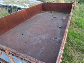 Zabudowa przyczepy 4.6mx2.4m wywrot 3 strony z...