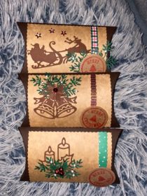 Małe pudełka świąteczne