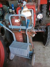 Butle tlen acetylen z wózkiem, próbnik wtryskiwaczy