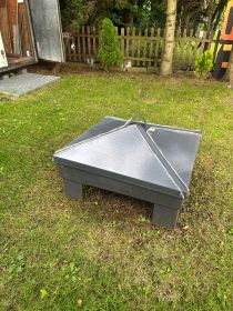 Daszek zadaszenie paleniska