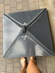 Daszek zadaszenie paleniska