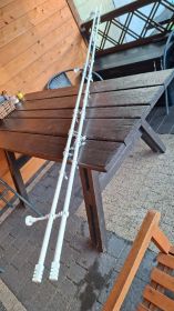 Karnisz biały podwójny 330 cm