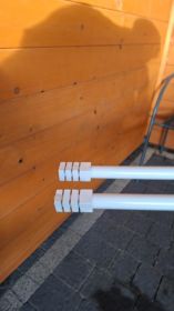 Karnisz biały podwójny 330 cm