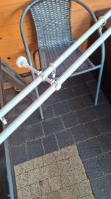 Karnisz biały podwójny 330 cm