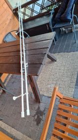 Karnisz biały podwójny 330 cm