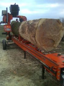 Tartak Spalinowy Objazdowy Przejezdny