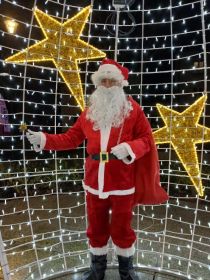 Wigilijny św.mikołaj