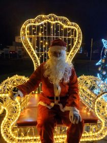 Wigilijny św.mikołaj