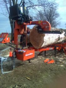 Tartak Spalinowy Objazdowy Przejezdny