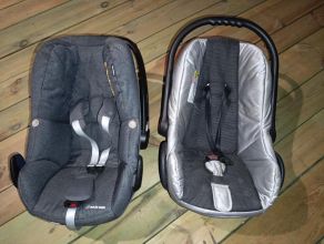 Oddam fotelik i nosidła.