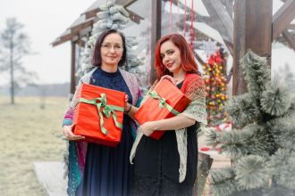 Sesja świąteczna - szklarnia fotograficzna