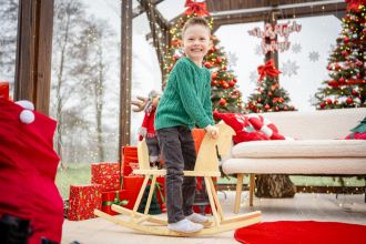 Sesja świąteczna - szklarnia fotograficzna