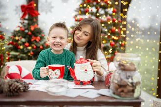 Sesja świąteczna - szklarnia fotograficzna