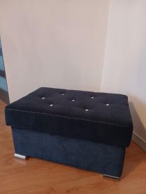 Kanapa narożnikowa + pufa