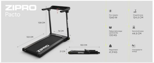 Bieżnia elektryczna Zipro